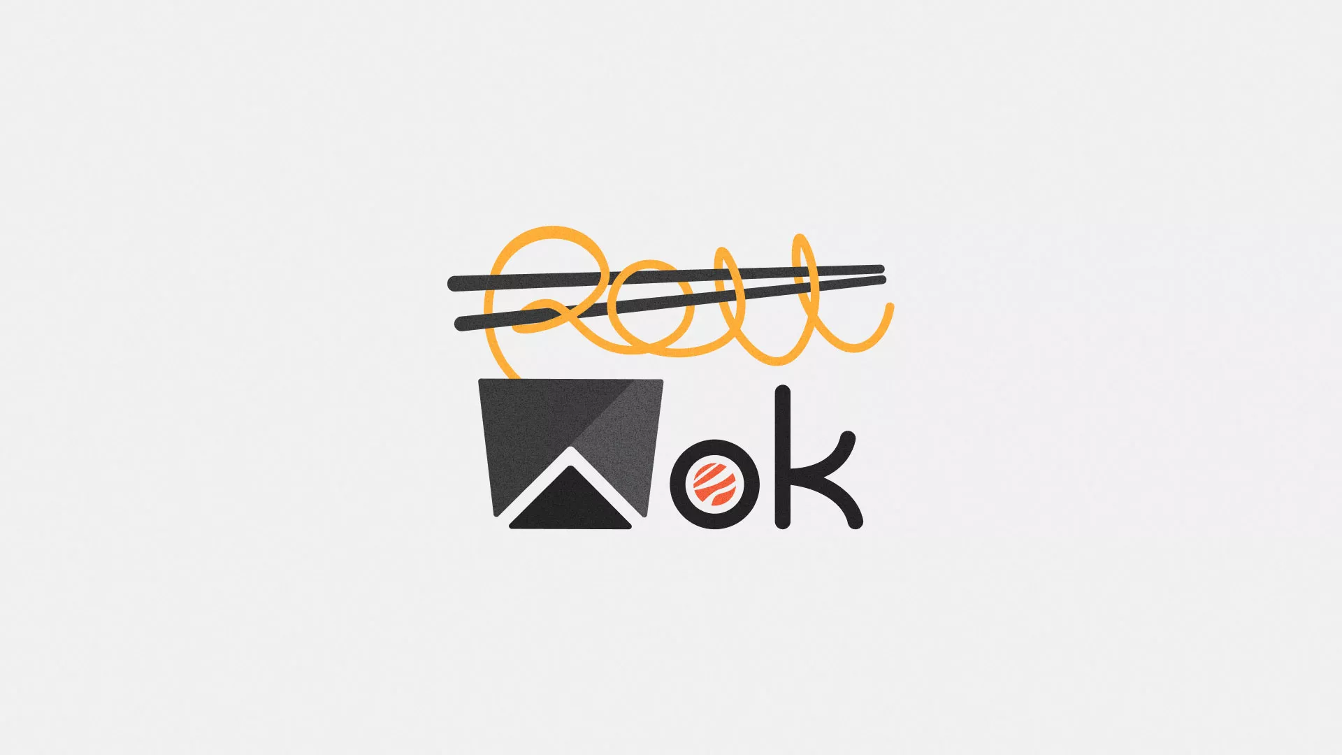 Разработка логотипа в Рубцовске для суши-бара «Roll Wok Club» Разработка логотипа в Рубцовске для суши-бара «Roll Wok Club»