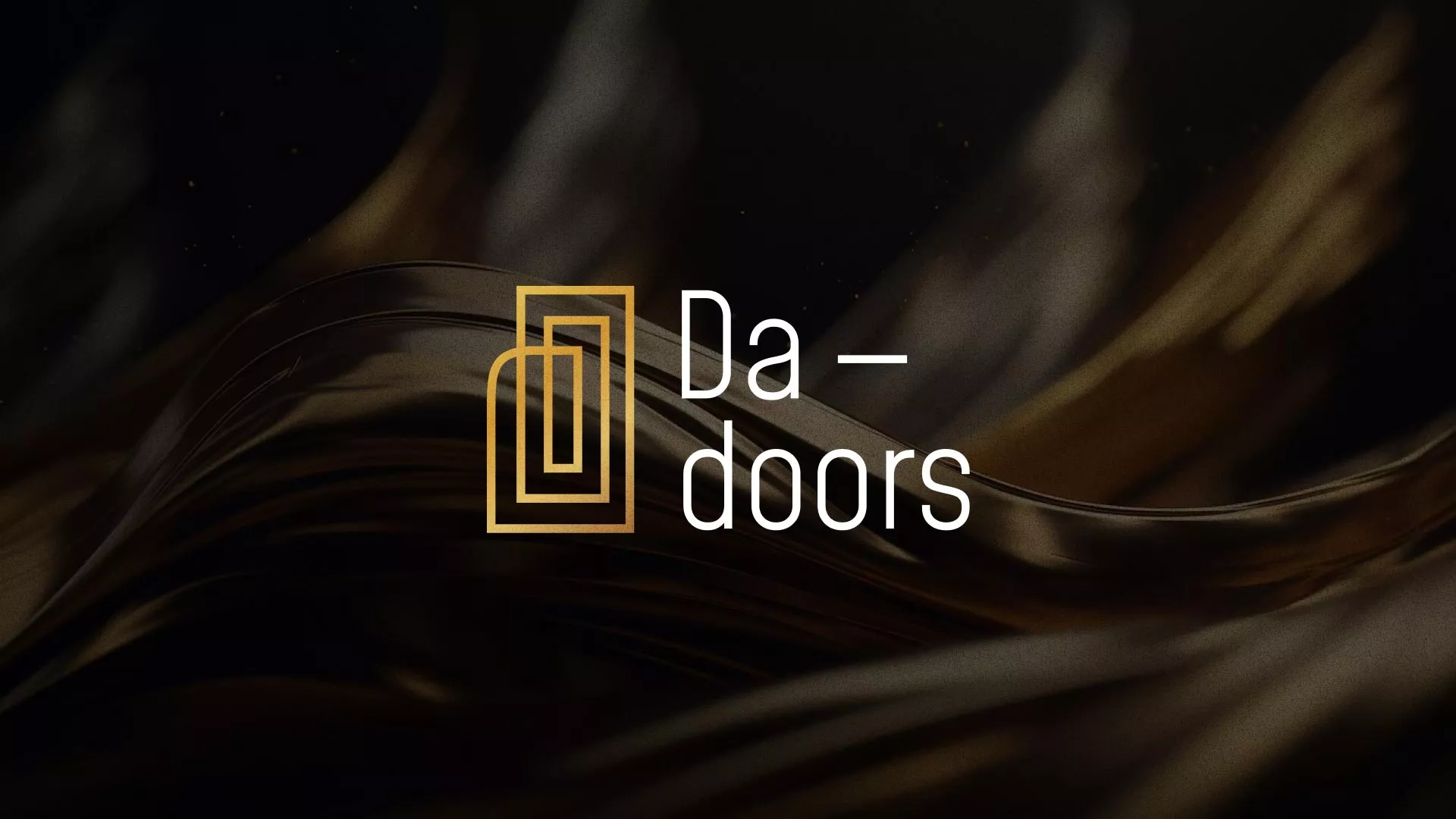 Разработка логотипа для компании «DA-DOORS» в Рубцовске